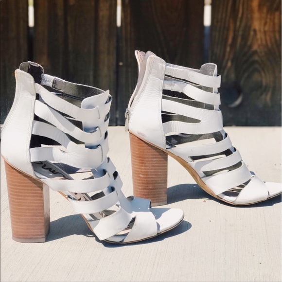 White Sam Edelman Heels - Picture 4 of 4